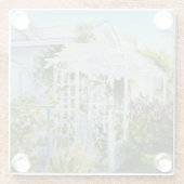 Kanal-Gitter Glasuntersetzer (Rückseite)