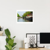 Kanal in Amsterdam Poster (Heimbüro)