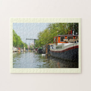 Kanal in Amsterdam Puzzle