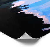 Kanal in Venedig Italien Poster (Ecke)