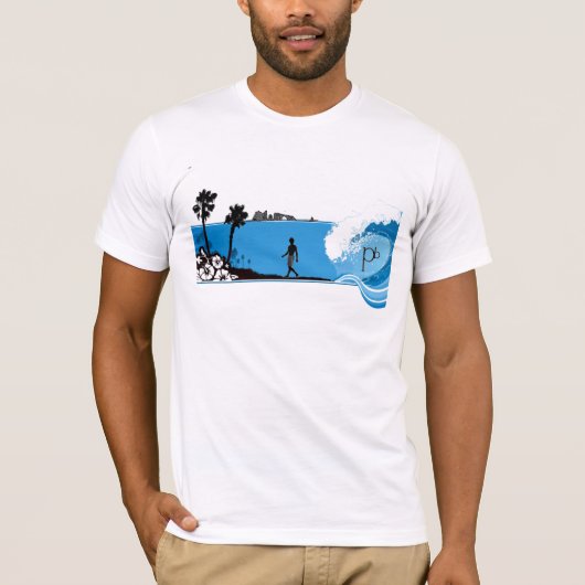 Kanal-Insel-Ansicht-Pb T-Shirt (Vorderseite)