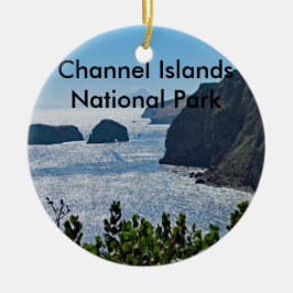 Kanal-Insel-Nationalparkverzierung Keramikornament