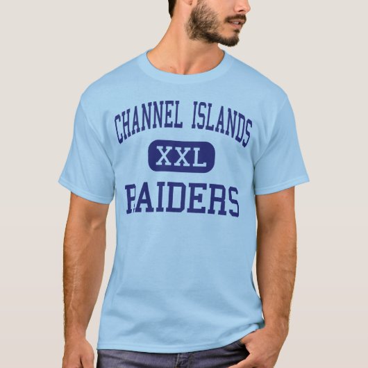 Kanal-Inseln - Räuber - hoch - Oxnard T-Shirt (Vorderseite)