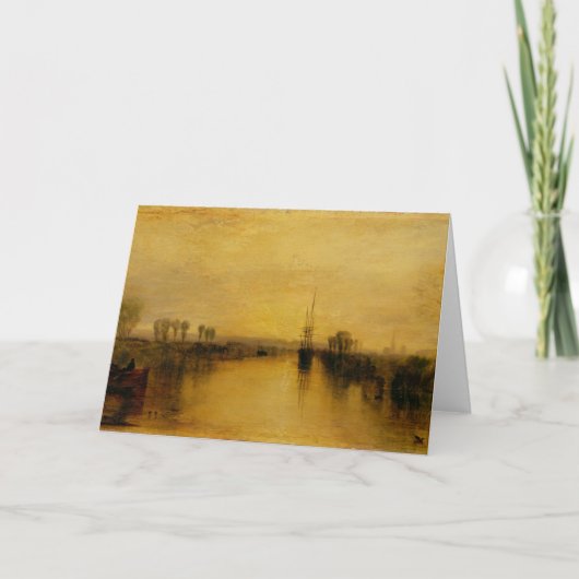 Kanal Josephs Mallord William Turner | Chichester, Karte (Vorderseite)