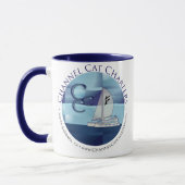 Kanal-Katzen-Tasse Tasse (Links)