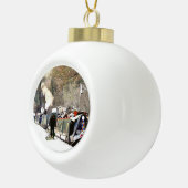 KANAL KERAMIK Kugel-Ornament (Rechts)