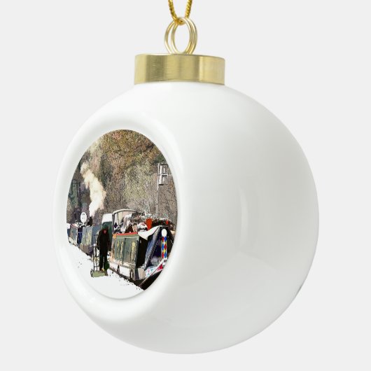 KANAL KERAMIK Kugel-Ornament (Rechts)