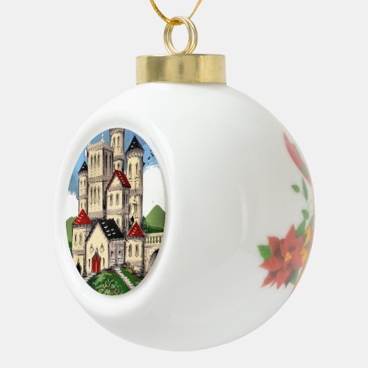 KANAL KERAMIK Kugel-Ornament (Rechts)