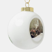 KANAL KERAMIK Kugel-Ornament (Links)