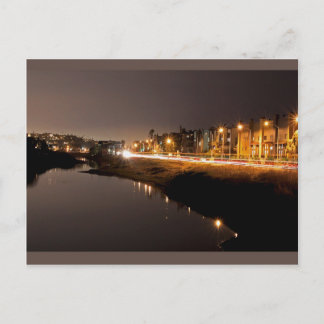 Kanal Marina del rey Postkarte