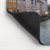 Kanal mit Booten| Kopenhagen Mousepad (Ecke)