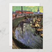 Kanal mit Frauen waschen von Vincent van Gogh (Vorne/Hinten)
