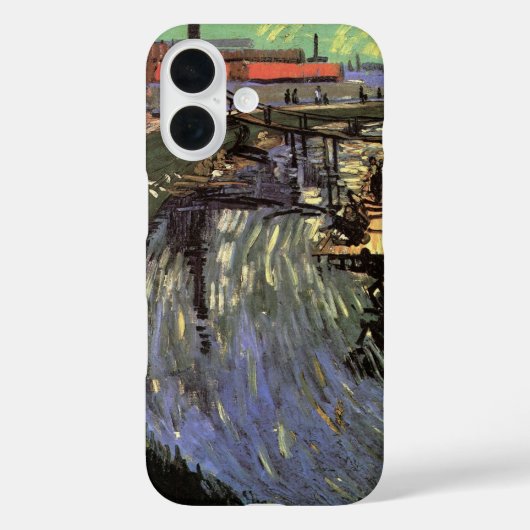 Kanal mit Frauen waschen von Vincent van Gogh Case-Mate iPhone Hülle (Rückseite)