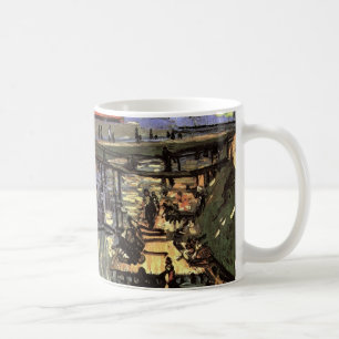 Kanal mit Frauen waschen von Vincent van Gogh Kaffeetasse
