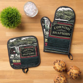 KANAL OFENHANDSCHUH & Topflappen-Set (Oben Unten)