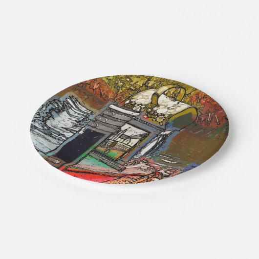 KANAL PAPPTELLER (Schrägansicht)