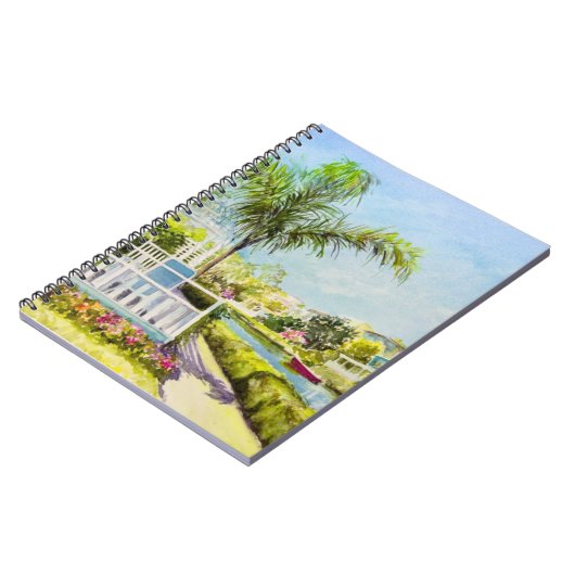 Kanal-Patio Notizblock (Linke Seite)