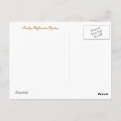 KANAL POSTKARTE (Rückseite)