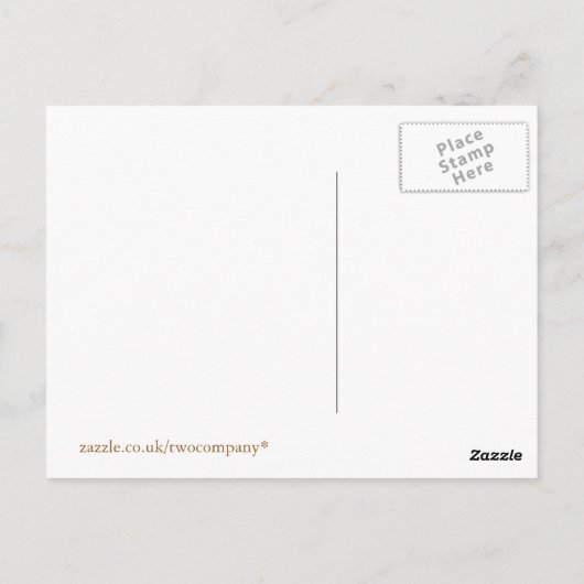 KANAL POSTKARTE (Rückseite)