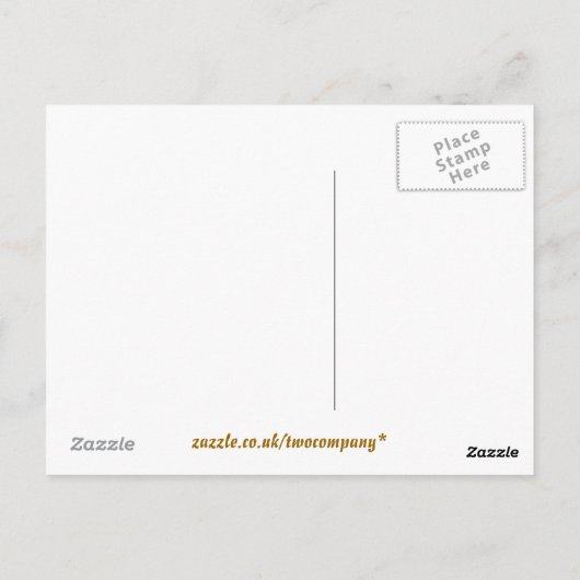 KANAL POSTKARTE (Rückseite)