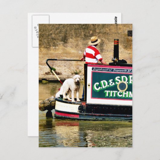 KANAL POSTKARTE (Vorne/Hinten)