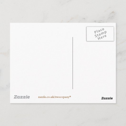 KANAL POSTKARTE (Rückseite)