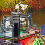 KANAL PUZZLE<br><div class="desc">Ein Kunstdesign eines Schmalschiffkamins und einer alten, dekorierten Lampe.Die in Großbritannien als Schmalboote bekannten Canal Boote wurden ursprünglich für den Transport von Waren im ganzen Land verwendet. Sie werden heute hauptsächlich zur Freizeitgestaltung genutzt und ziehen Menschen aus aller Welt an, um unsere ländliche Umgebung zu genießen. Diese Boote sehen sehr...</div>