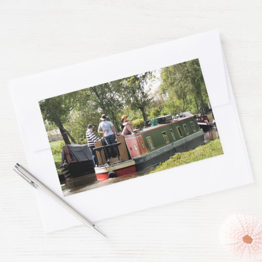 KANAL RECHTECKIGER AUFKLEBER (Umschlag)