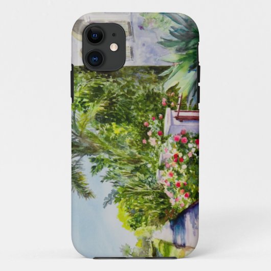 Kanal-Rosen-Garten Case-Mate iPhone Hülle (Rückseite)