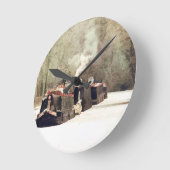 KANAL RUNDE WANDUHR (Winkel)