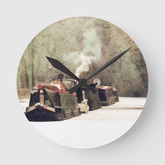 KANAL RUNDE WANDUHR (Vorderseite)