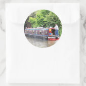 KANAL RUNDER AUFKLEBER (Tasche)