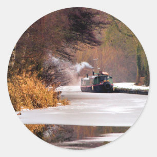 KANAL RUNDER AUFKLEBER