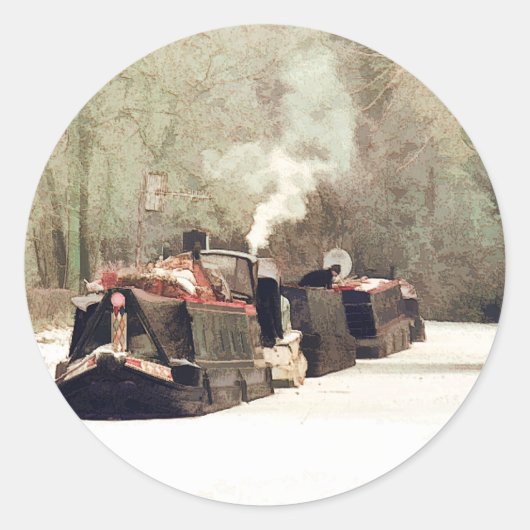 KANAL RUNDER AUFKLEBER (Vorderseite)