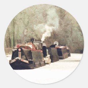 KANAL RUNDER AUFKLEBER