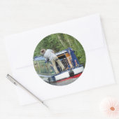 KANAL RUNDER AUFKLEBER (Umschlag)