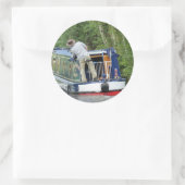 KANAL RUNDER AUFKLEBER (Tasche)