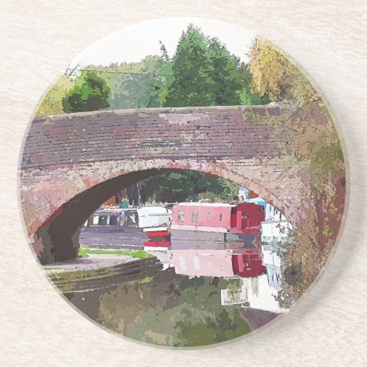 KANAL SANDSTEIN UNTERSETZER (Vorne)