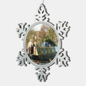 KANAL SCHNEEFLOCKEN Zinn-Ornament (Rechts)