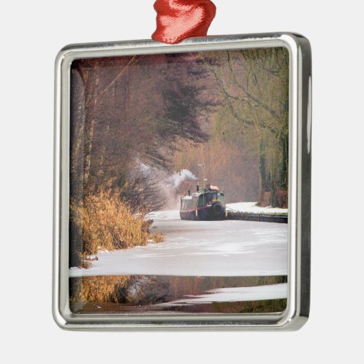 KANAL SILBERNES ORNAMENT (Links)