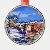 KANAL SILBERNES ORNAMENT (Vorne)