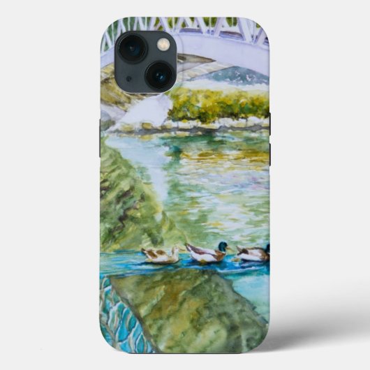 Kanal-Überfahrt Case-Mate iPhone Hülle (Rückseite)