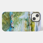 Kanal-Überfahrt iPhone Hülle (Rückseite (Horizontal))