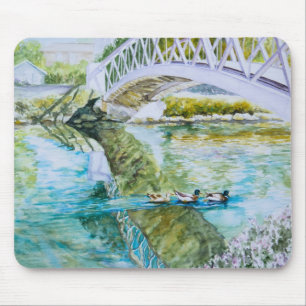 Kanal-Überfahrt Mousepad