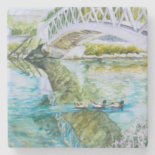 Kanal-Überfahrt Steinuntersetzer