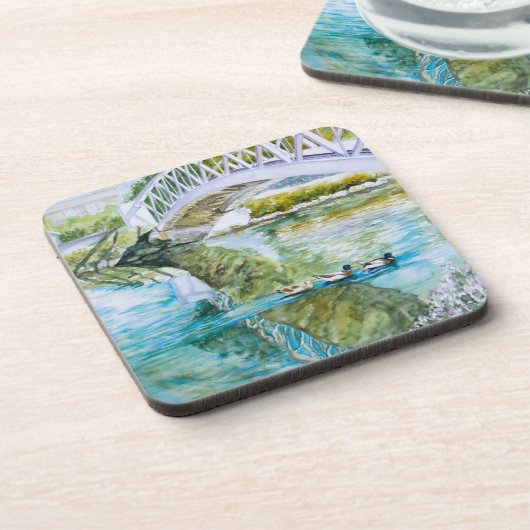 Kanal-Überfahrt Untersetzer (Linke Seite)