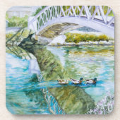 Kanal-Überfahrt Untersetzer (Vorderseite)