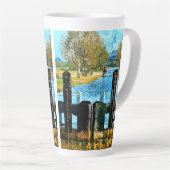 KANAL UND HAUSBOOTE MILCHTASSE (Rechte Ecke)