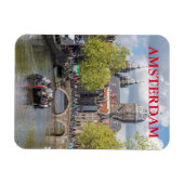 Kanal und Kühlschrankmagnet Amsterdam Magnet (Horizontal)