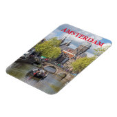 Kanal und Kühlschrankmagnet Amsterdam Magnet (Linke Seite)